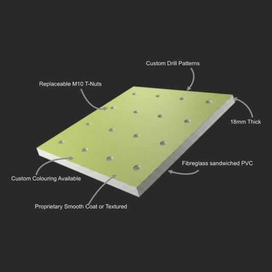 Outdoor Climbing Wall Panels